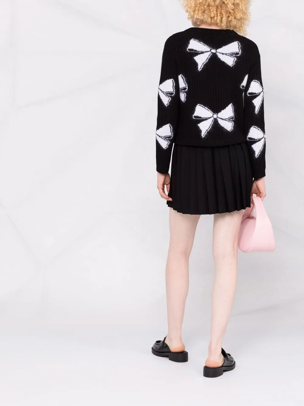 фото Red valentino bow-detail cardigan