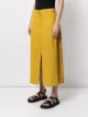 sacai panelled-pleat midi skirt