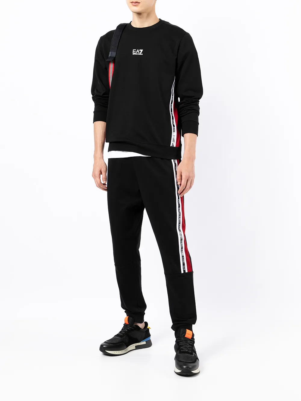 фото Ea7 emporio armani спортивные брюки с лампасами