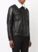 Dolce & Gabbana shearling-collar jacket