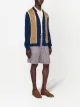 Image 2 of Gucci striped logo-knit V-neck cardigan