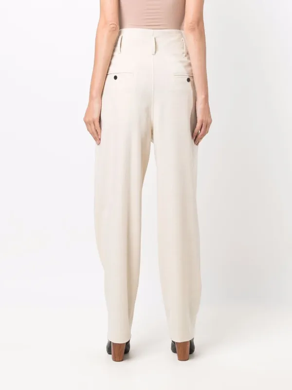 high-waisted Tapered Trousers - Farfetch