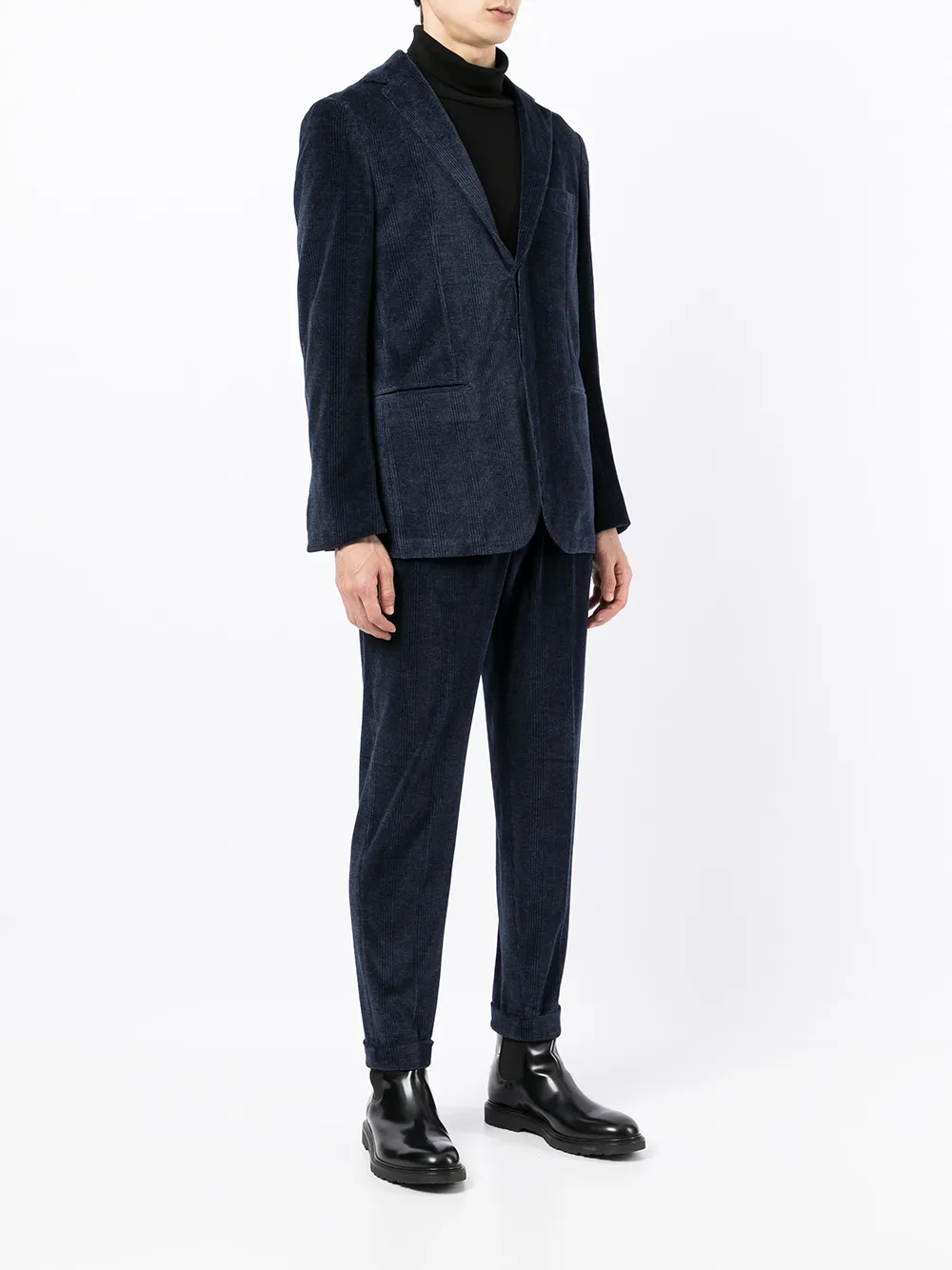 фото Kiton вельветовый костюм-двойка