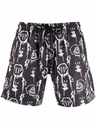 philipp plein swim shorts