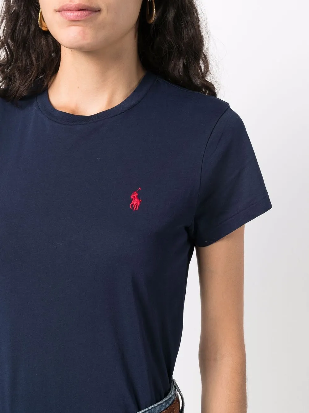 фото Polo ralph lauren футболка с вышитым логотипом