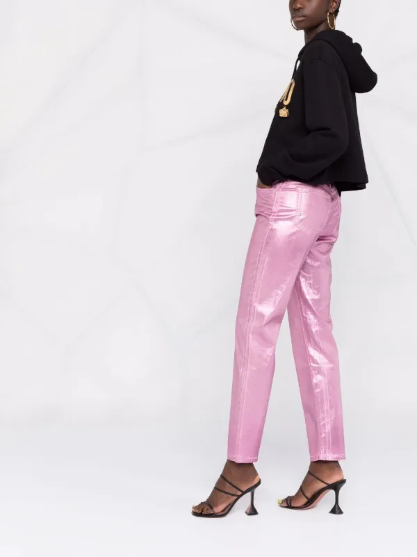 Dolce \u0026 Gabbana Jeans Dritti Metallizzati - Farfetch