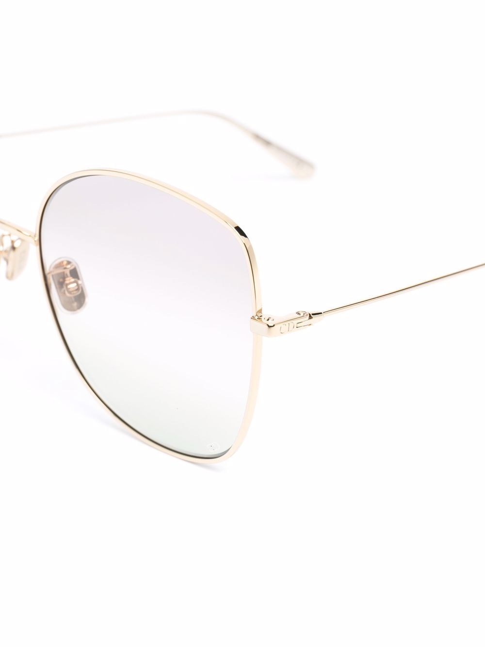 фото Dior eyewear позолоченные очки dior stellaire