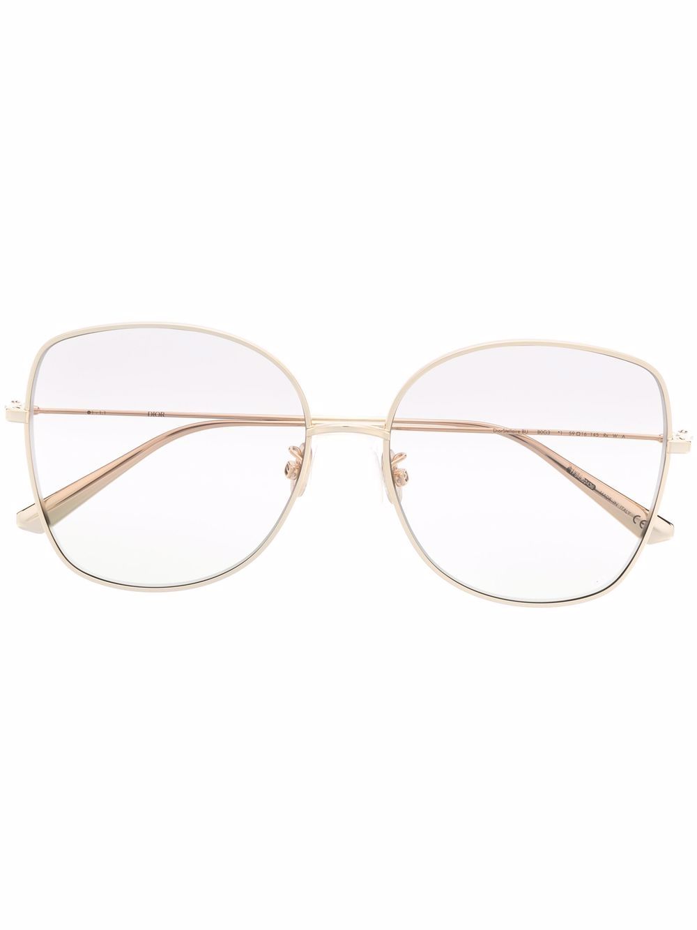 фото Dior eyewear позолоченные очки dior stellaire