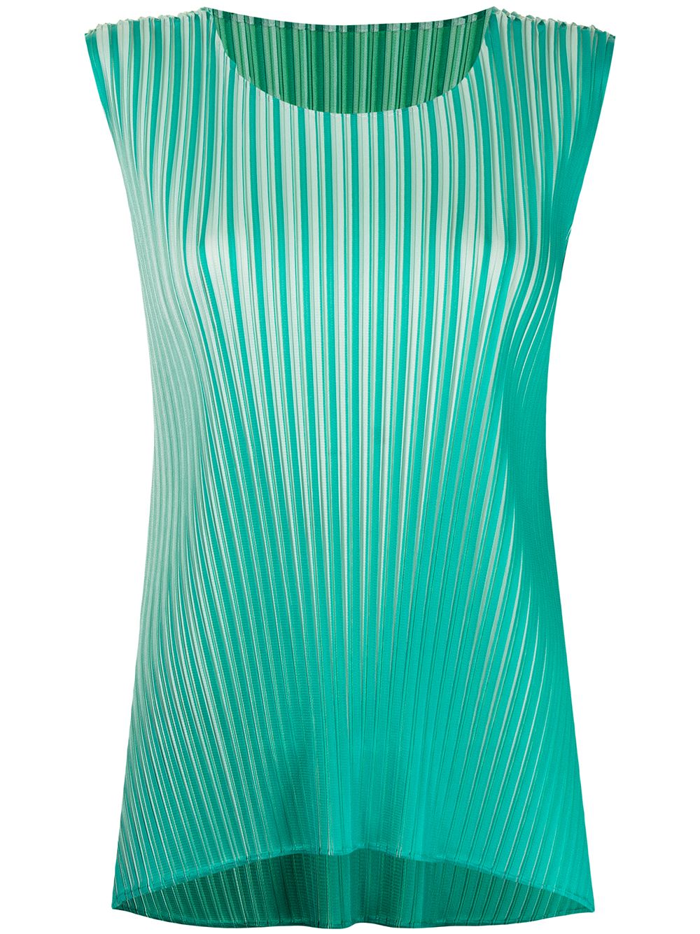 фото Pleats please issey miyake плиссированный топ с эффектом омбре