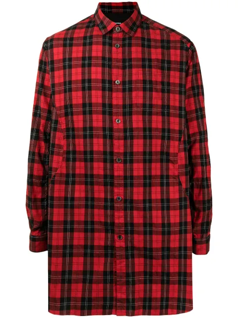Undercoverism check-print cotton shirt 