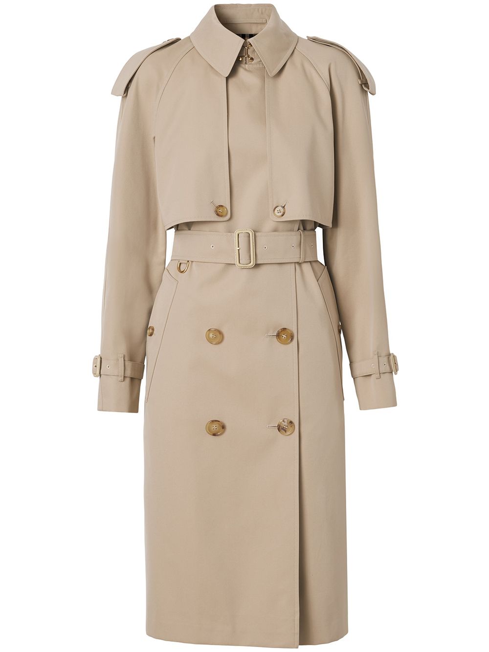 фото Burberry cotton gabardine trench coat