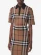 Burberry Vintage Check silk-blend polo shirt