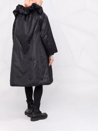 oversized-collar puffer coat展示图