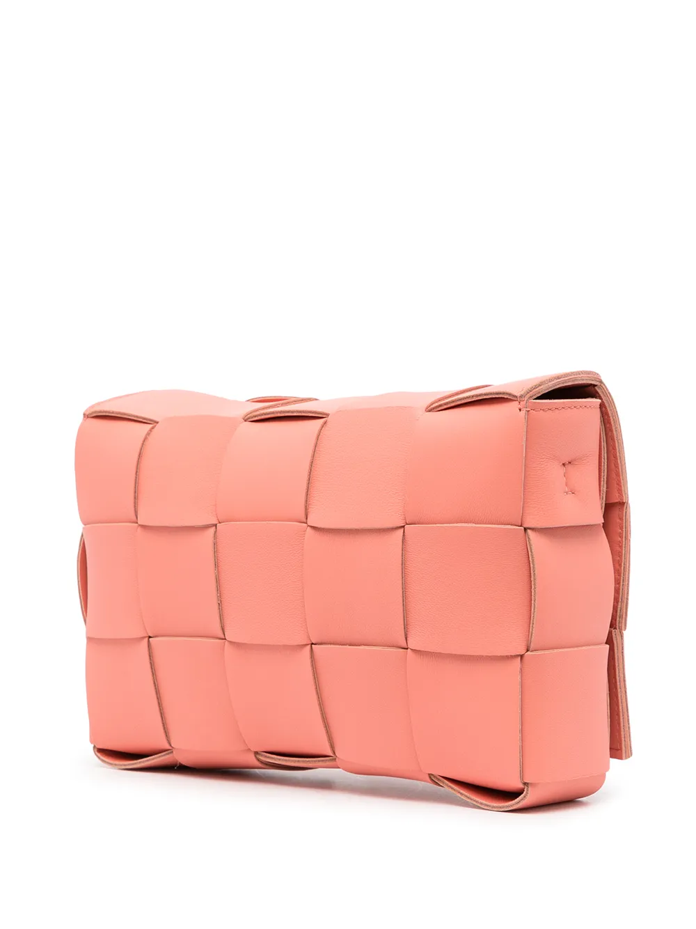 фото Bottega veneta сумка через плечо cassette с плетением maxi intrecciato