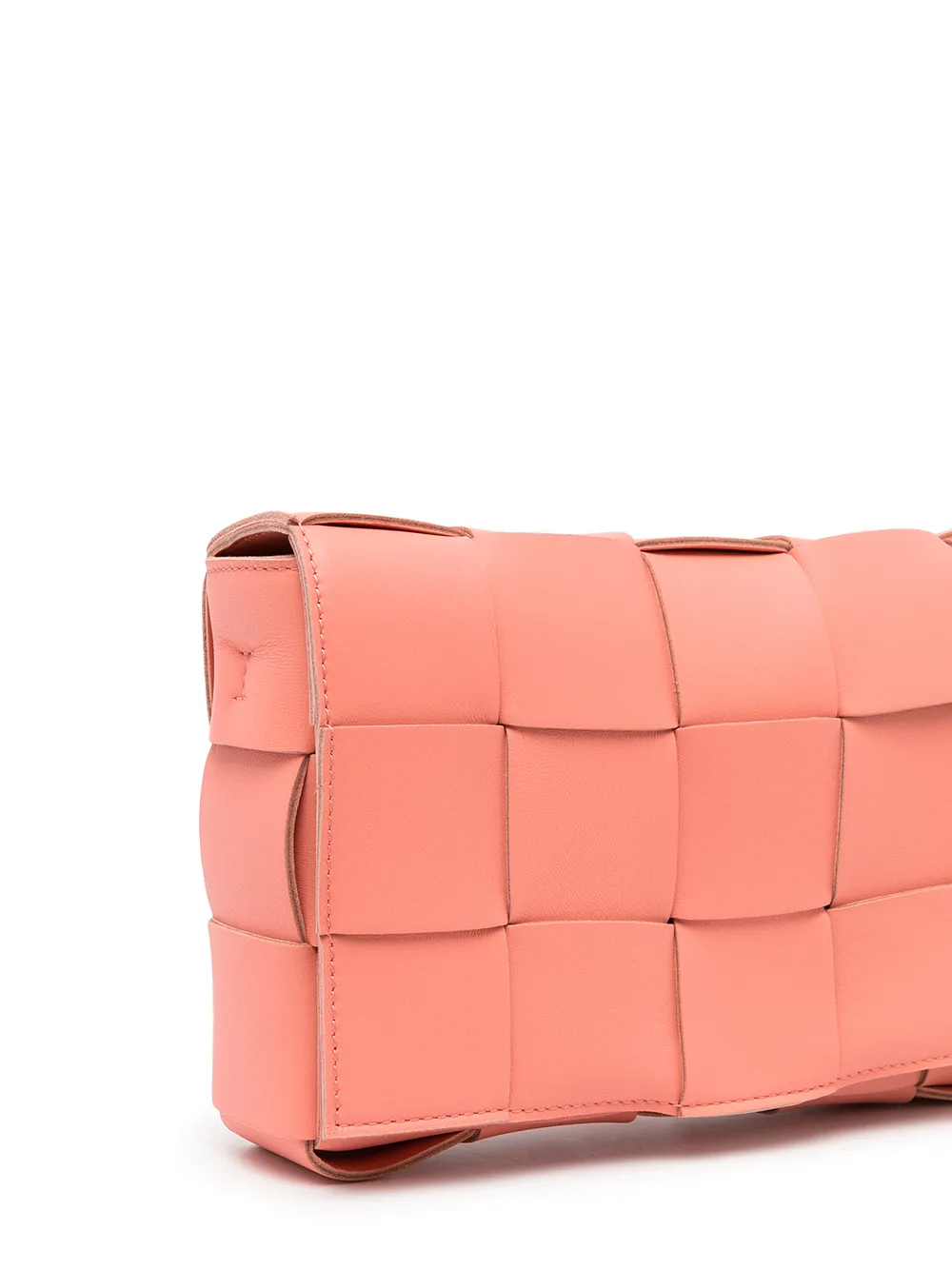 фото Bottega veneta сумка через плечо cassette с плетением maxi intrecciato