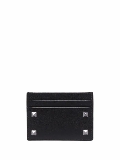 Valentino Garavani Portacarte Rockstud con decorazione