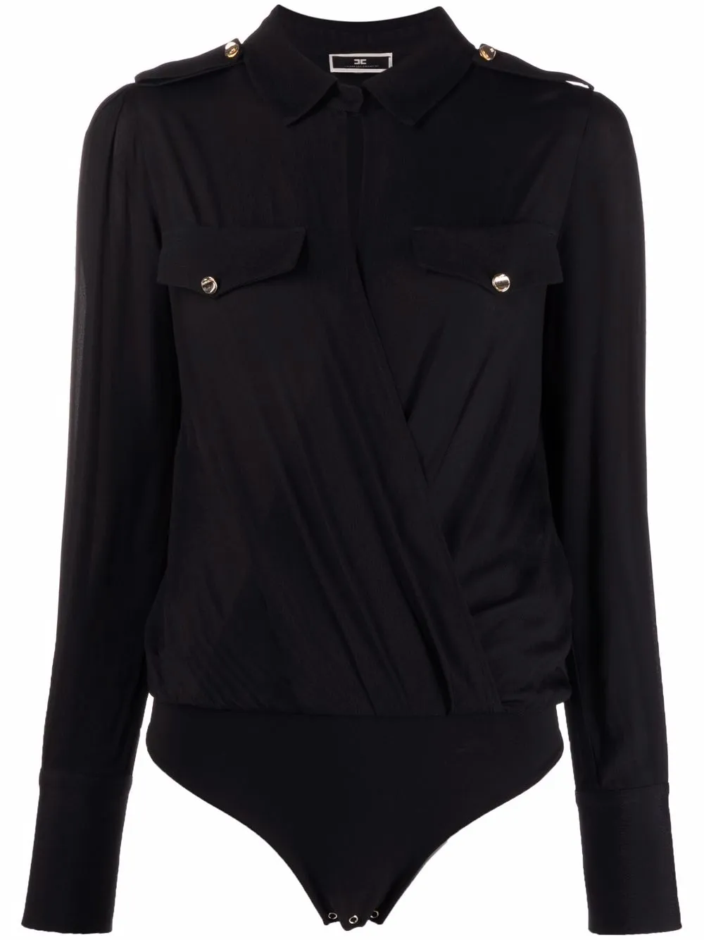 Image 1 of Elisabetta Franchi cut out-detail bodysuit