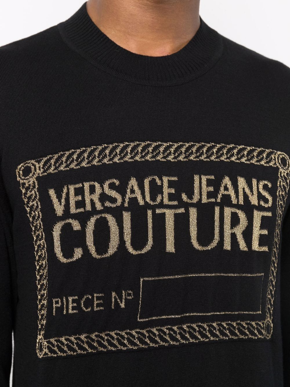 фото Versace jeans couture толстовка с логотипом