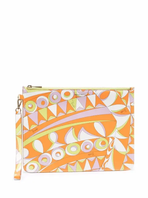 PUCCI Clutch grande estampada