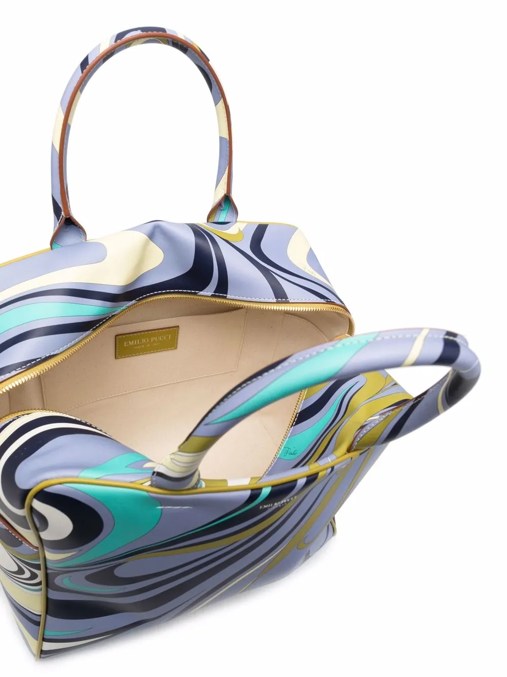 фото Emilio pucci сумка-тоут с принтом onde