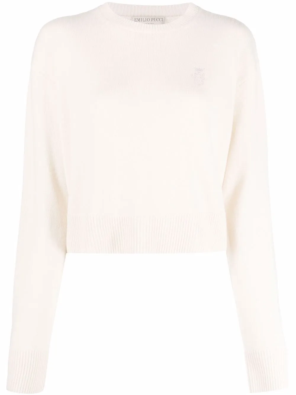 

PUCCI crew-neck jumper - Neutrals