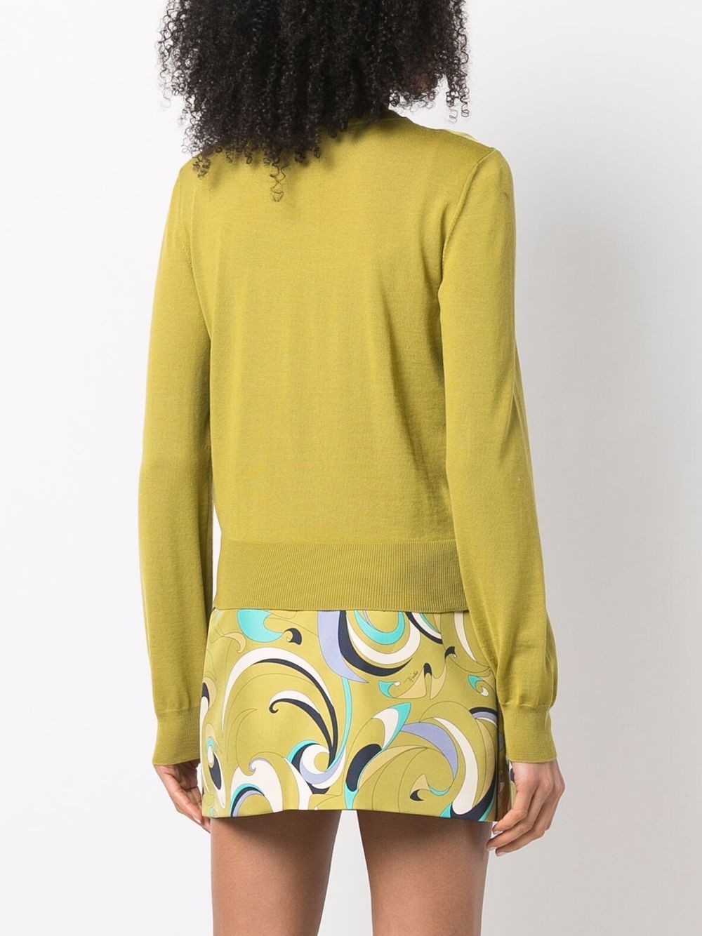 EMILIO PUCCI ESPERIDI-PRINT CREW-NECK JUMPER 