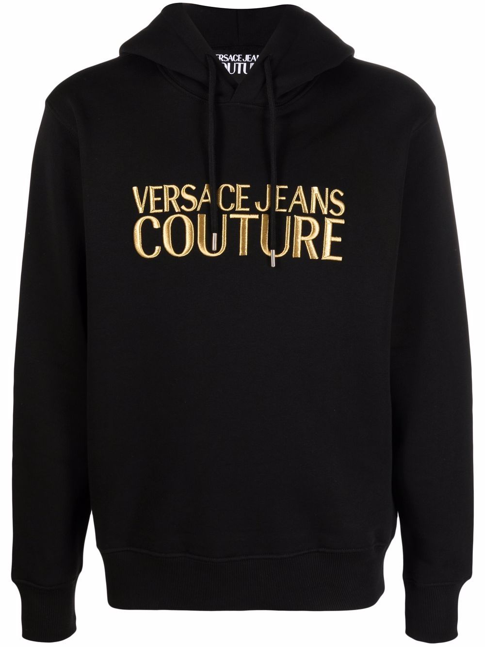 фото Versace jeans couture худи с вышитым логотипом