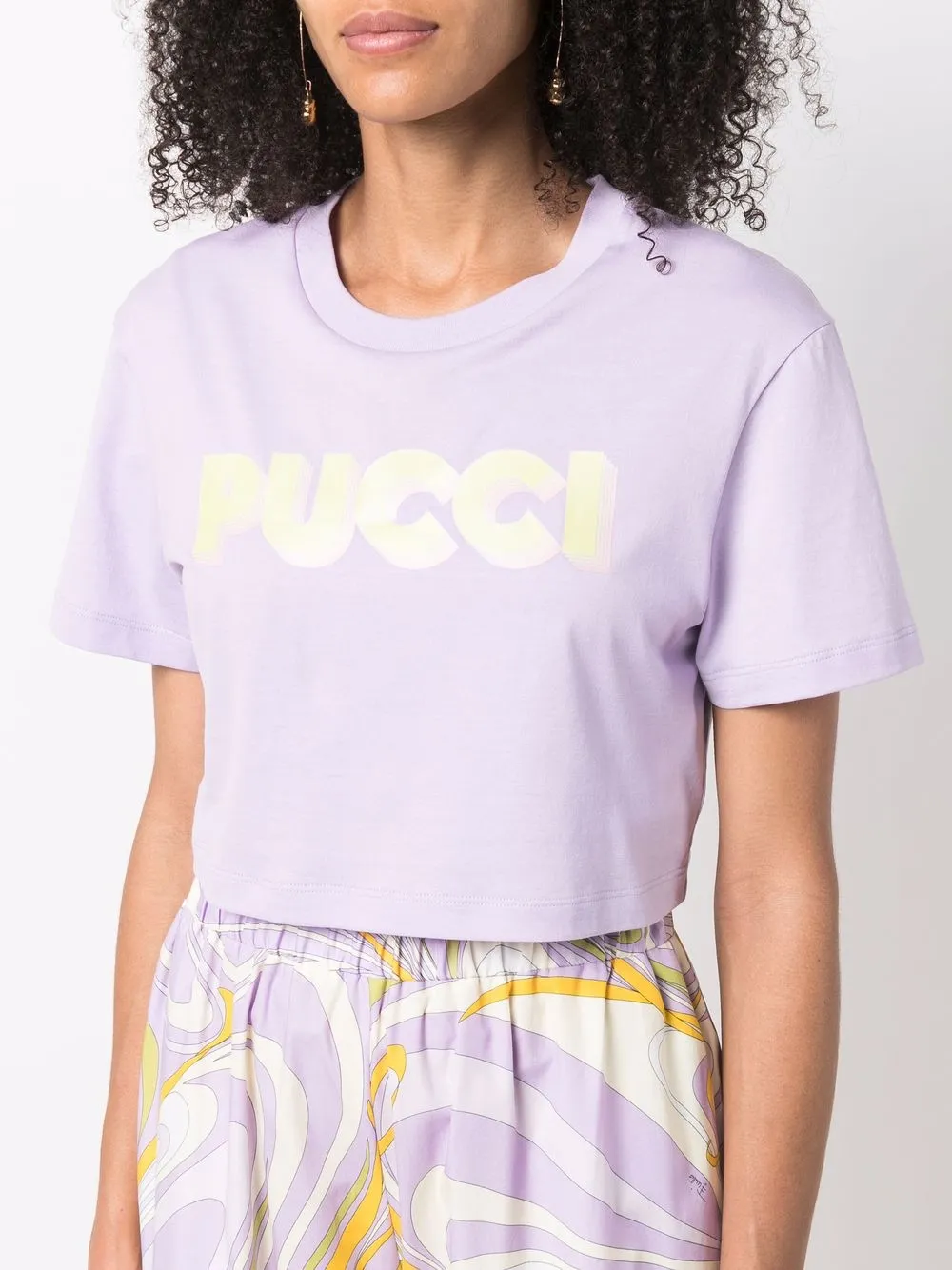 фото Emilio pucci футболка с логотипом