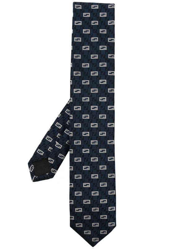 fendi silk tie