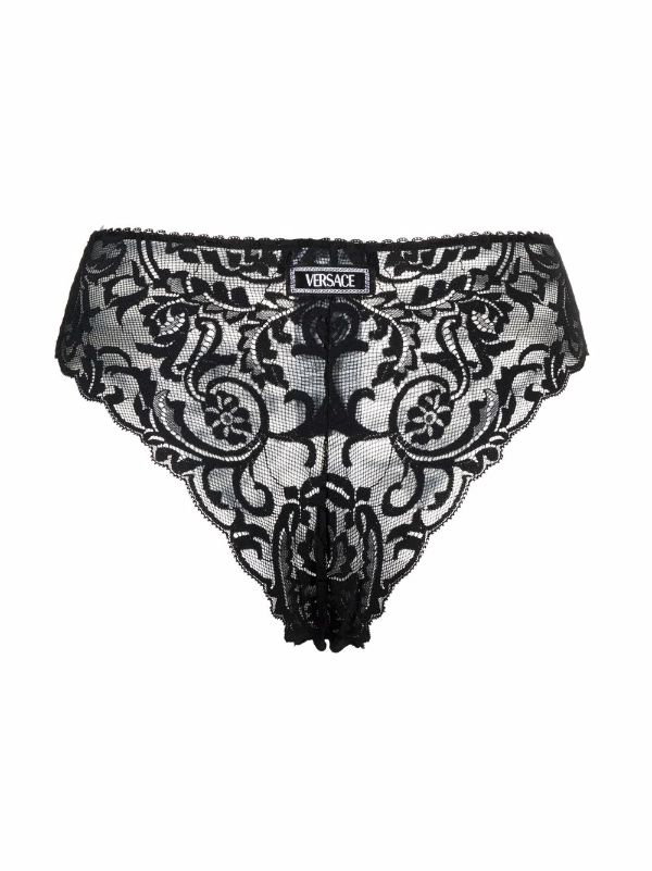 versace lace briefs