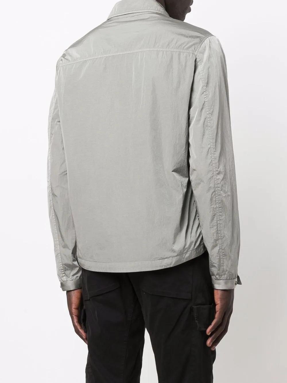 C.p. Company Gray Pocket Jacket In 灰色