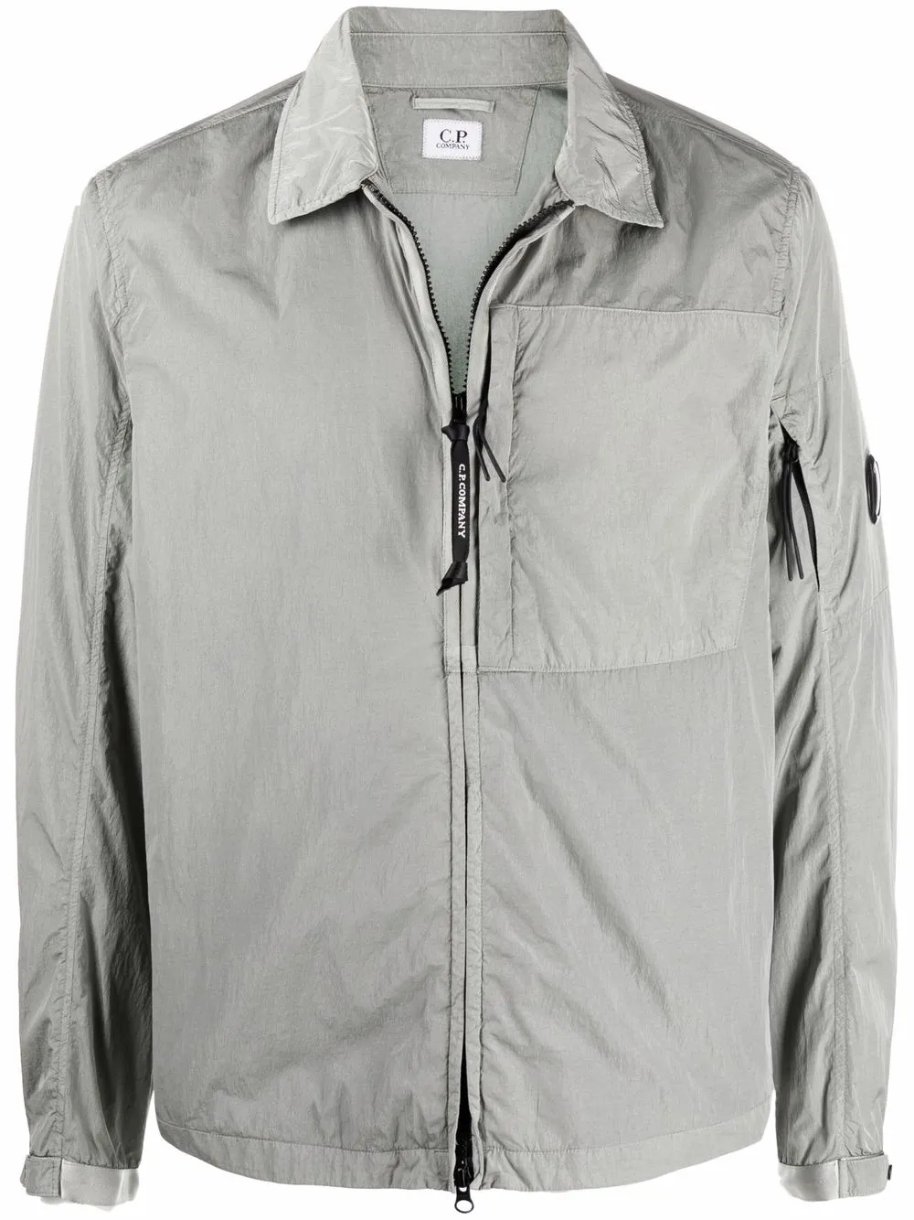 C.P. Company logo patch Lightweight Jacket Grey