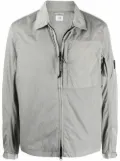 C.P. Company logo-patch lightweight jacket - Grey