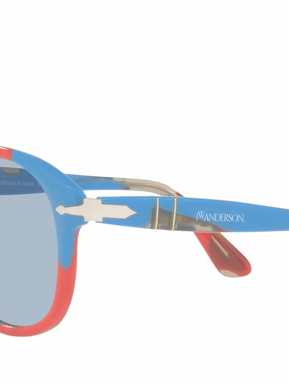 Persol x JW Anderson zonnebril met piloten montuur Blauw
