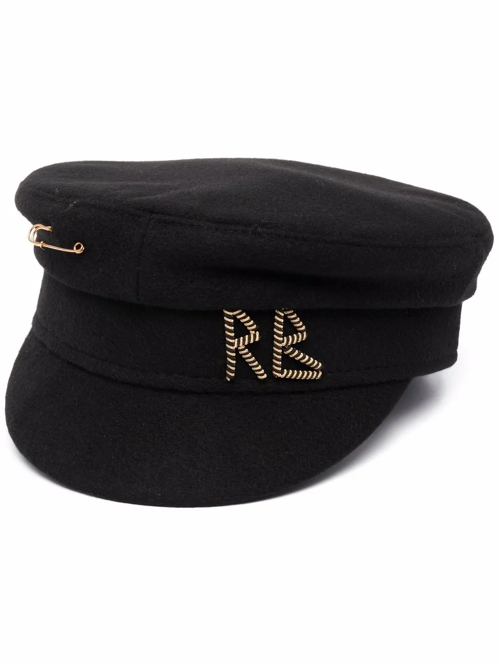Ruslan Baginskiy logo-embroidered baker boy hat