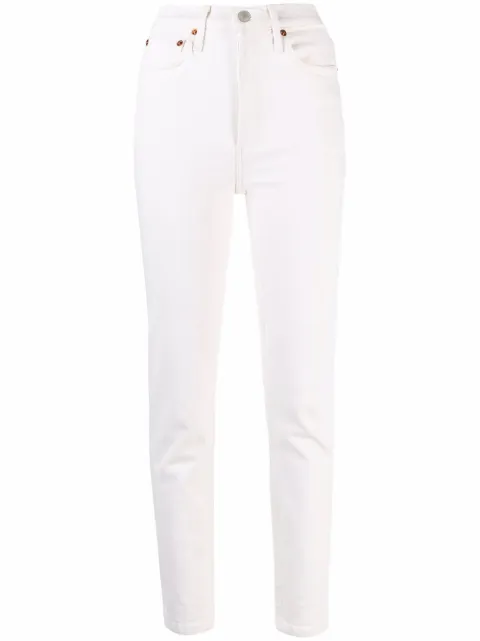 RE/DONE Comfort Stretch ankle-crop jeans