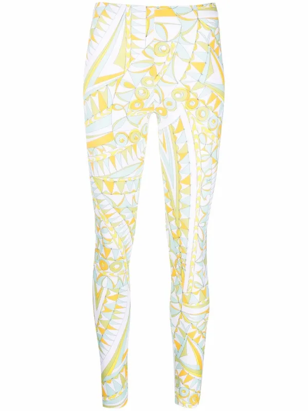 Emilio Pucci abstract-print leggings 