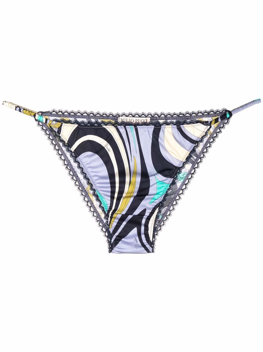 

PUCCI Onde-print tanga briefs - Blue