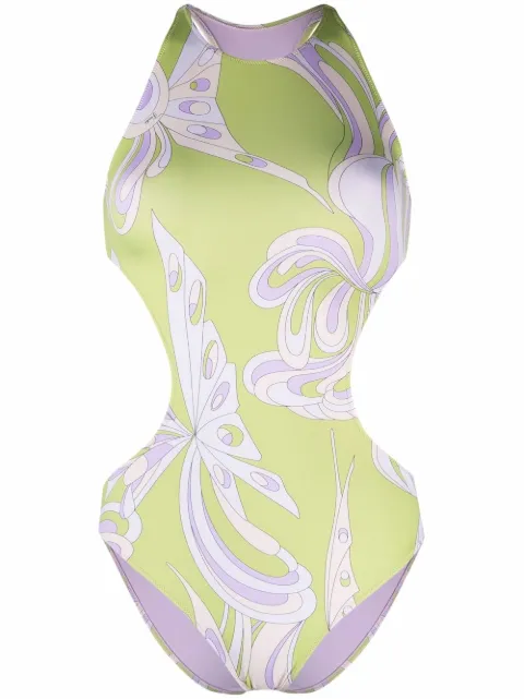 PUCCI Farfalle-print swimsuit