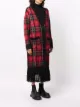 RED Valentino Strickmantel mit Fransen