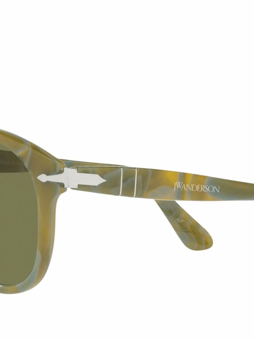 Persol x JW Anderson zonnebril met piloten montuur Groen