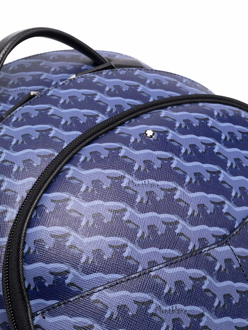 фото Maison kitsuné рюкзак с монограммой