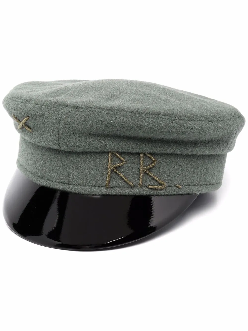 

Ruslan Baginskiy gorra baker boy con visera en contraste - Verde