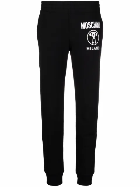Moschino logo-print Track Pants - Farfetch