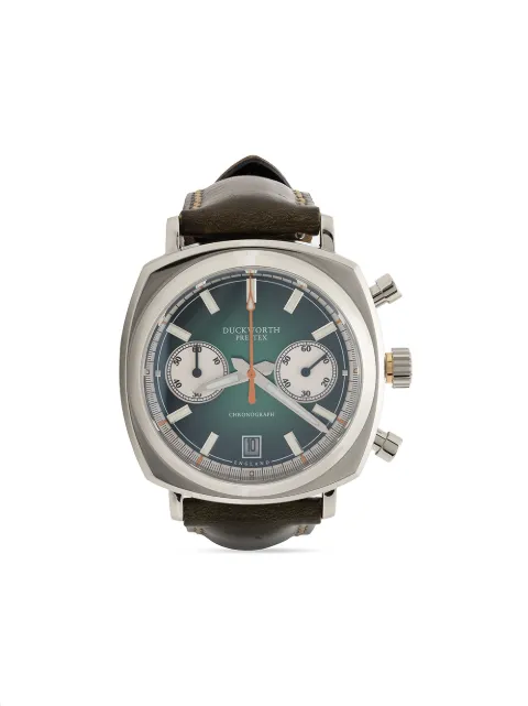 Duckworth Prestex Relógio Chronograph Sunburst de 42mm