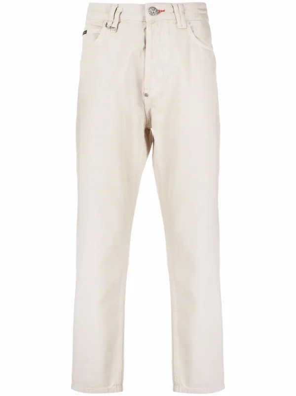 Philipp Plein Iconic carrot-cut Jeans 