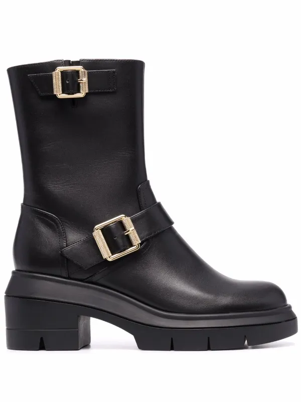 stuart weitzman moto boots