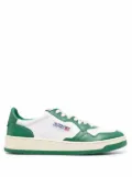 Autry two-tone lace-up sneakers - White