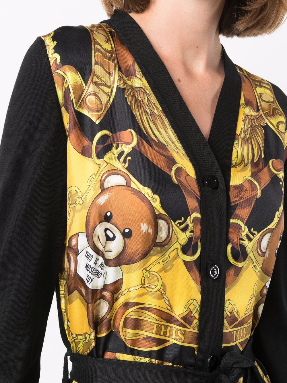 фото Moschino платье teddy bear с завязками