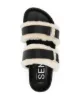 Senso Dalley shearling-trim sandals